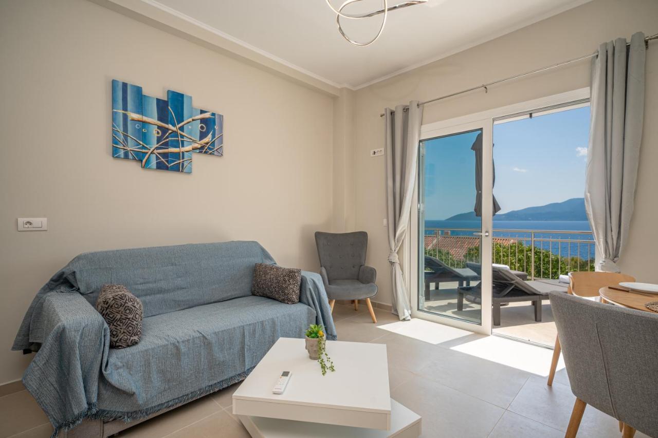 Maritina'S Apartments Amazing Sea View Agia Efimia Екстер'єр фото