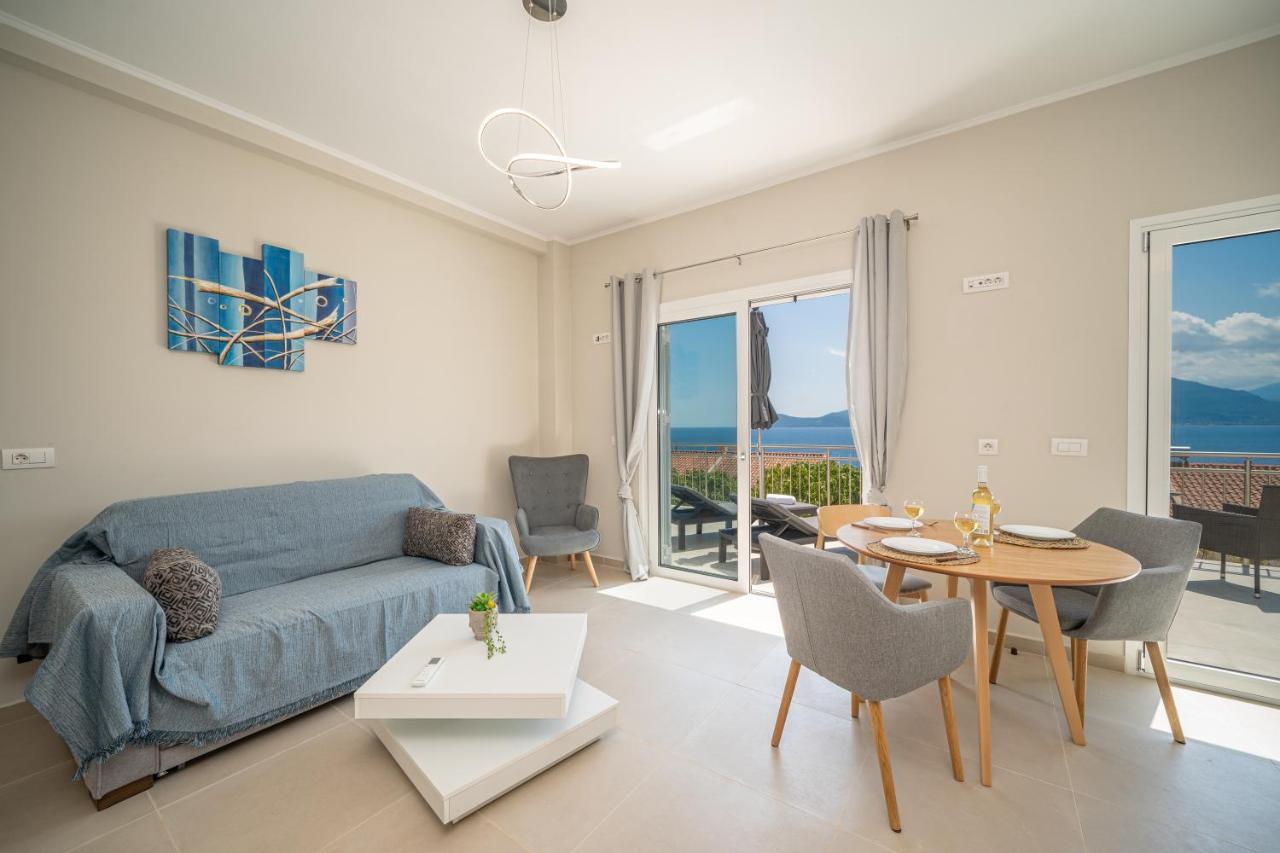 Maritina'S Apartments Amazing Sea View Agia Efimia Екстер'єр фото