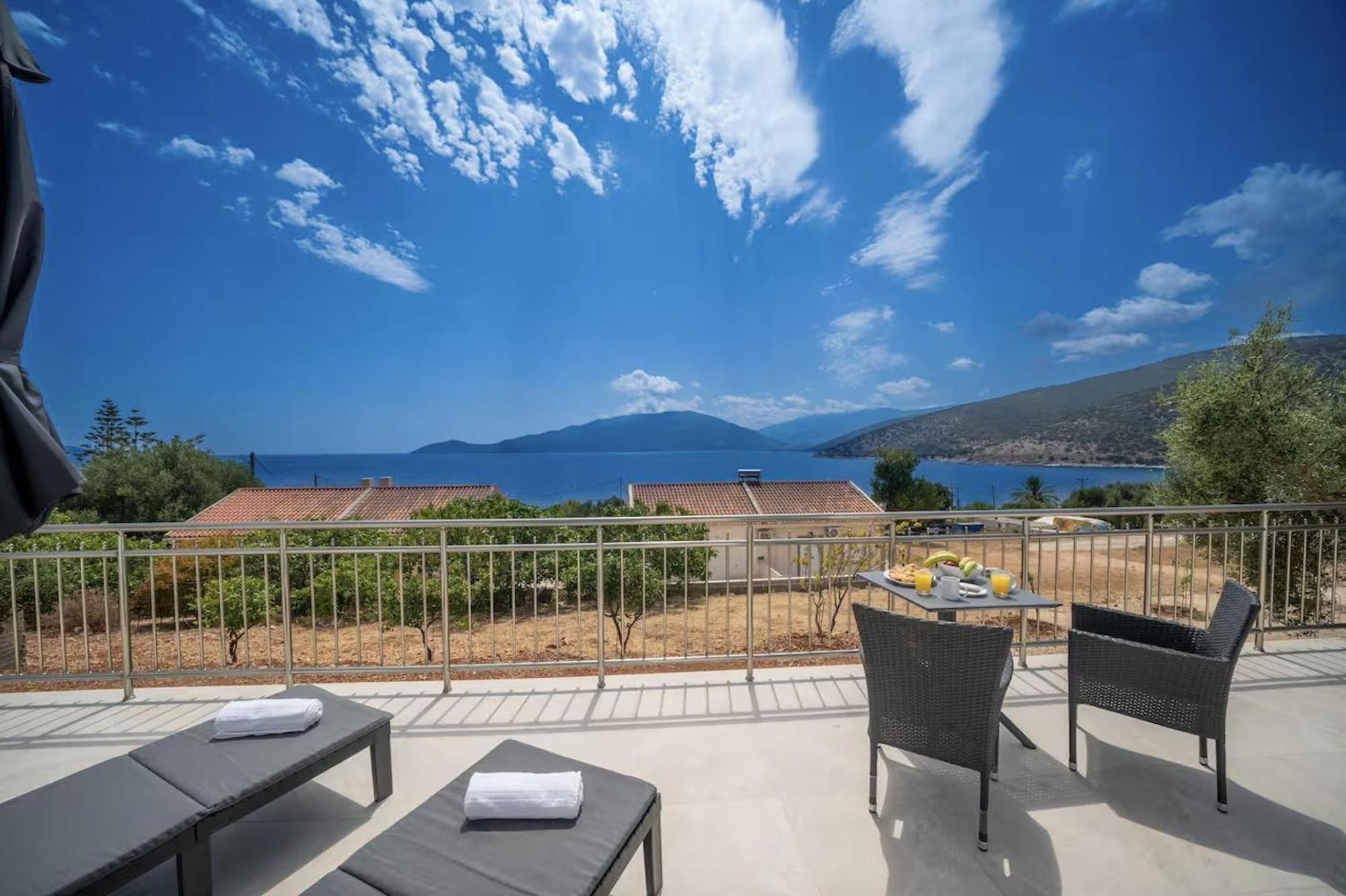 Maritina'S Apartments Amazing Sea View Agia Efimia Екстер'єр фото